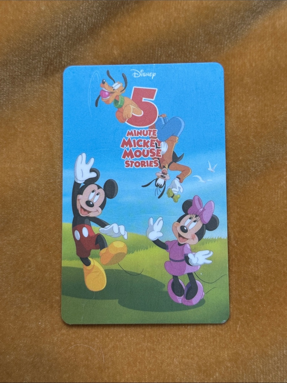 Toto card Disney 5 minute Mickey Mouse Stories